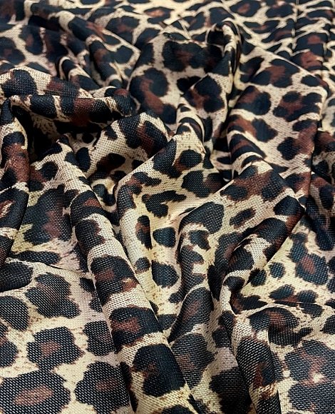 Сетка принт лео корич\шоколад